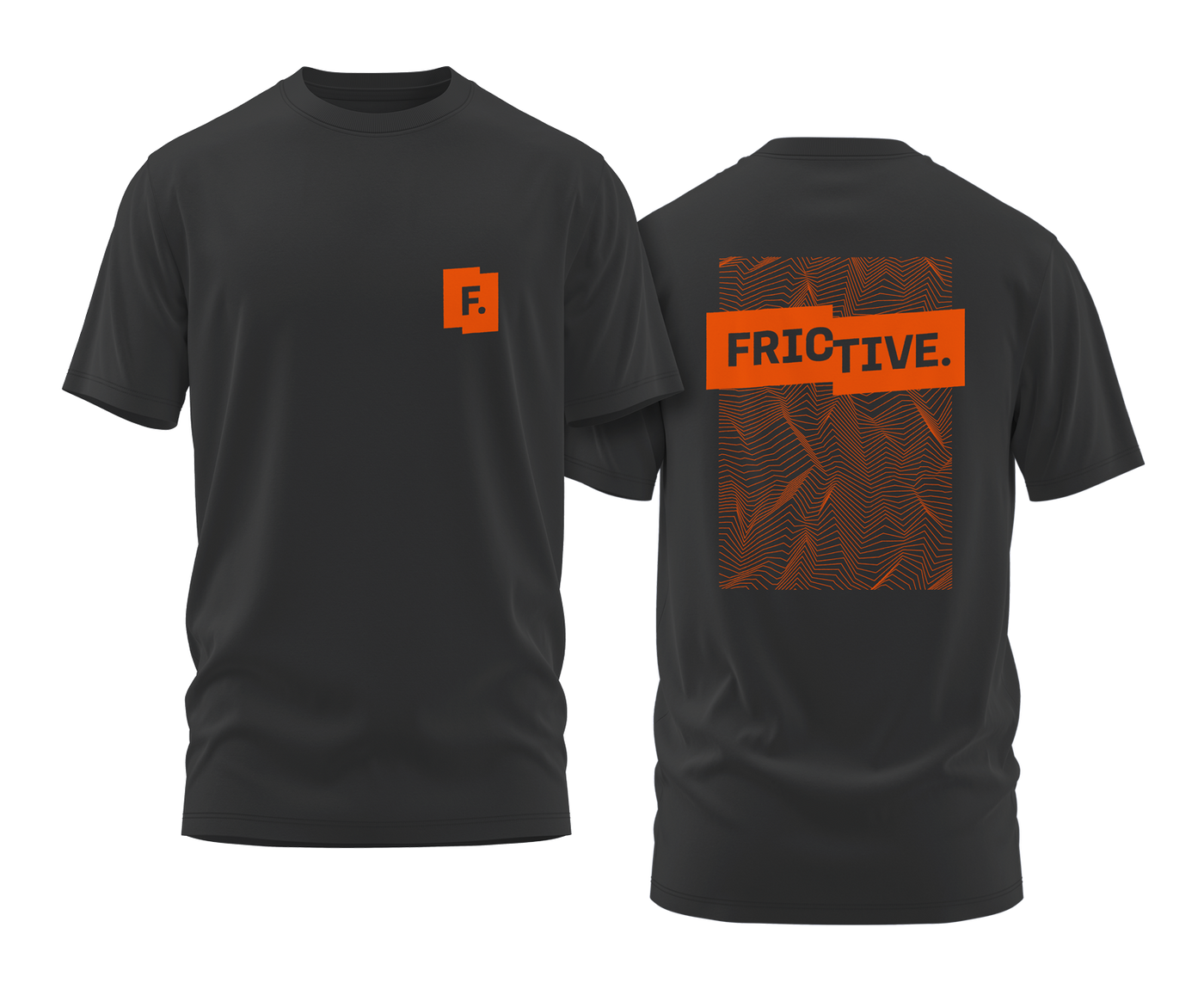 Frictive Logo Tee - Coal