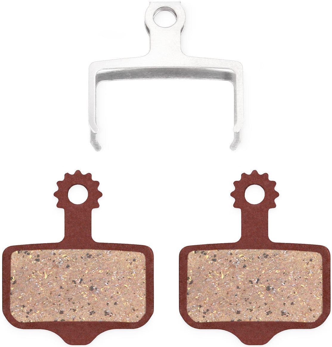 Frictive FR205R Resin Pads for SRAM Level | also Avid Elixir (2 piston), DB, Force, TL | Organic | Disc Brake Pads